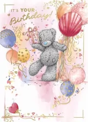 Karnet Urodziny It's your birthday