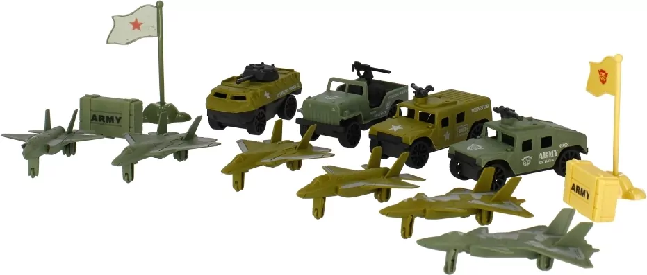 Zestaw Wojsko 17szt 511599 Mega Creative - tantis.pl