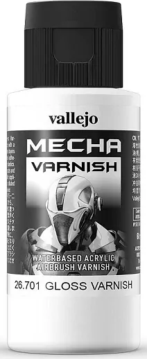 Vallejo: 26.701 - Mecha Gloss Varnish (60 ml) - tantis.pl