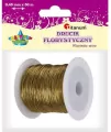 Drucik florystyczny. Złoty 0,45mmx30m - tantis.pl