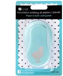 Dziurkacz ozdobny 3,8cm kurczak
