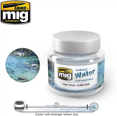 Ammo: Acrylic Water - Clear Water (250 ml)
