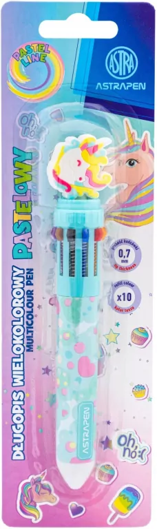 Długopis automatyczny Astrapen Unicorn wielokolorowy 10w1 - tantis.pl