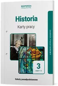 Historia 3. Karty pracy. Część 1 i 2. Zakres Podstawowy. Szkoły ponadpodstawowe - tantis.pl