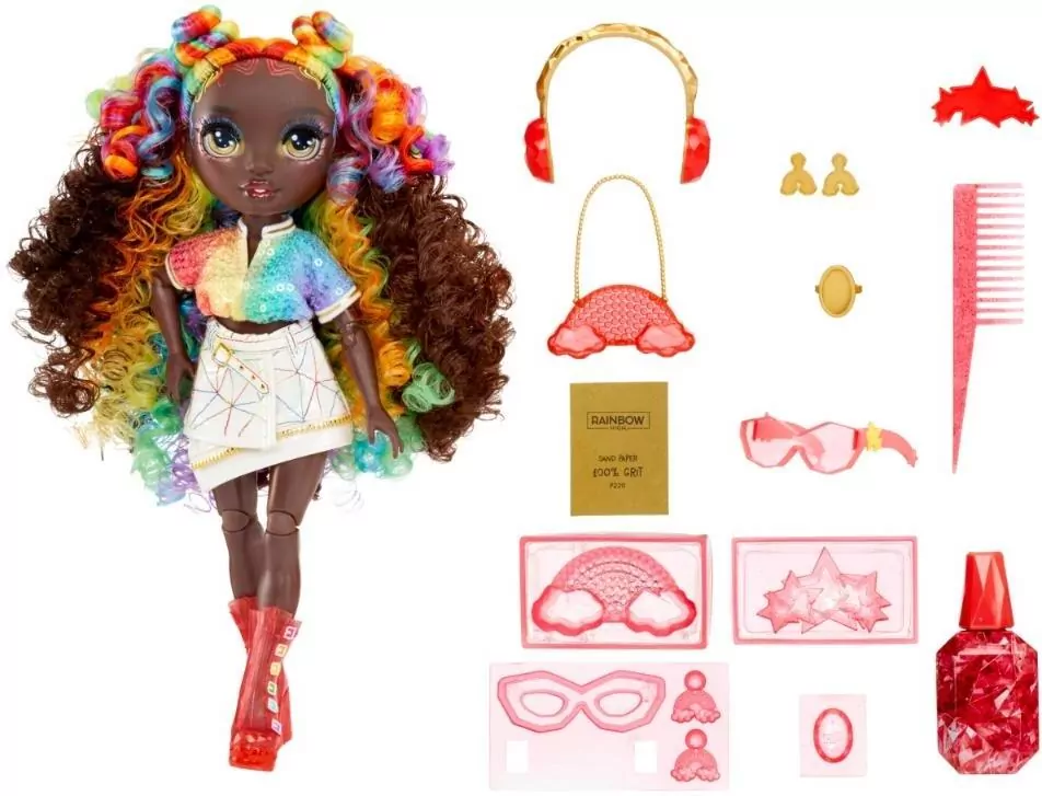 Rainbow High. Creative Crystals Fashion Doll. Iris - tantis.pl