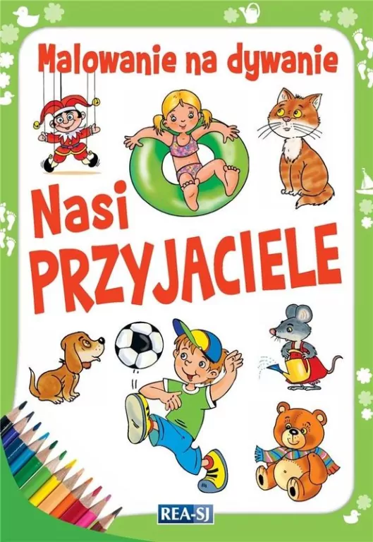 Nasi przyjaciele. Malowanie na dywanie - tantis.pl