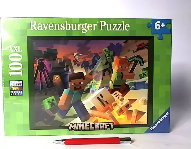 Puzzle 100 XXL Monster Minecraft 133338 - tantis.pl