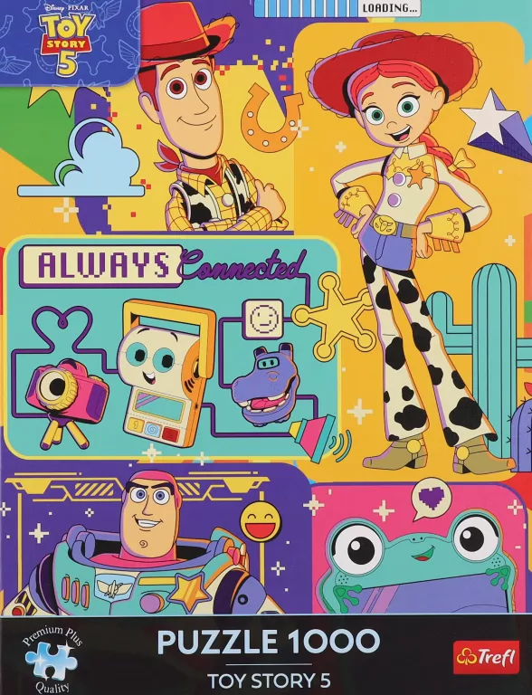 PUZZLE 1000EL TREFL PREMIUM TOY STORY 5 PUD6 - tantis.pl