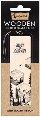 Zakładka drewniana Enjoy the journey