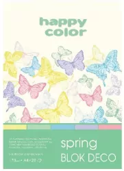 Blok A5/20K Deco Spring 170g Happy Color
