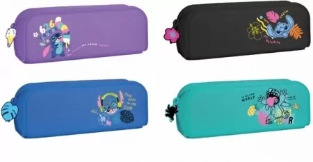 Saszetka silikonowa Disney Black Stitch zielona - tantis.pl