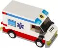 Klocki konstrukcyjne City 102 elementy. Ambulans - tantis.pl