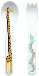Zestaw sztućców dla dziecka 2el Sawanna