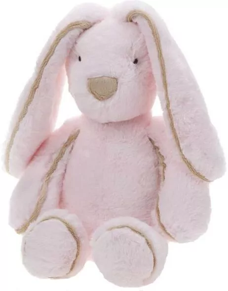 Maskotka Królik Jolie różowy 35 cm - tantis.pl