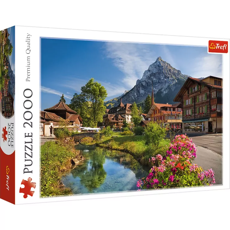 Puzzle 2000. Alpy latem. 27089 - tantis.pl