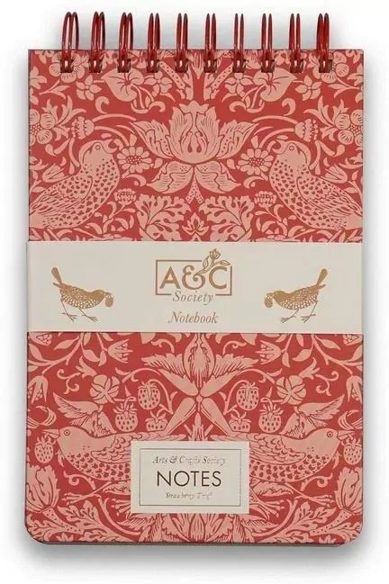 ACS William Morris Kołonotatnik A5 TW Strawberry - tantis.pl