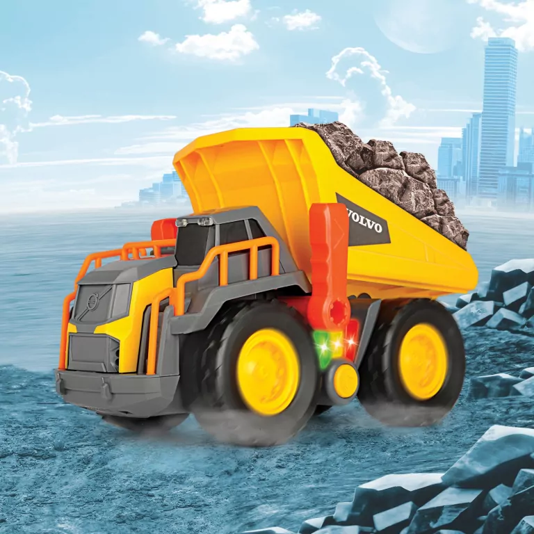 Wywrotka Volvo światło dźwięki 30cm - tantis.pl
