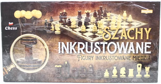 Szachy inkrustowane MAGIERA - tantis.pl