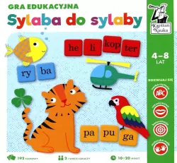 Kapitan Nauka. Gra edukacyjna. Sylaba do sylaby