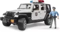 Bruder. Jeep Wrangler Unlimited Rubicon policyjny - tantis.pl