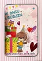 Karnet B6 Urodziny - tantis.pl