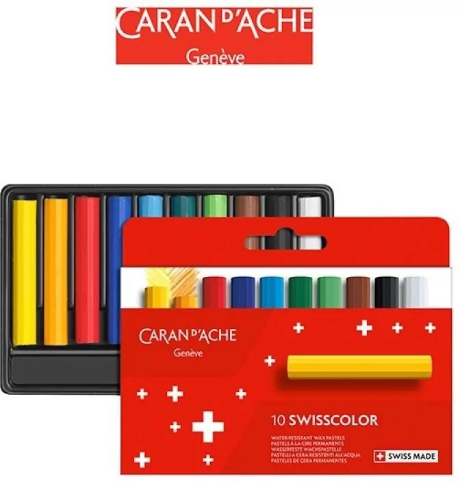 Kredki woskowe 10 kolorów - tantis.pl