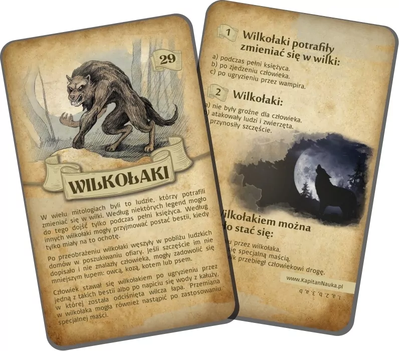 SuperQuiz. Stwory. Kapitan Nauka - tantis.pl