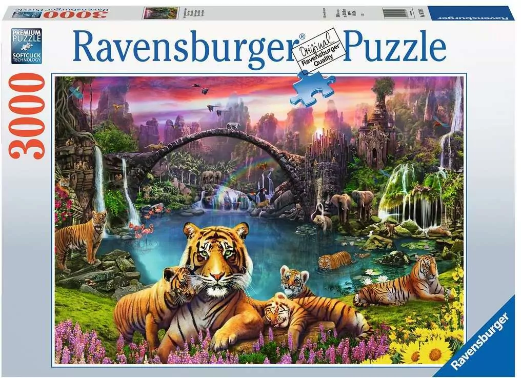 Dzika natura z kwiatami. 167197. Puzzle 3000 - tantis.pl