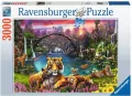 Dzika natura z kwiatami. 167197. Puzzle 3000 - tantis.pl