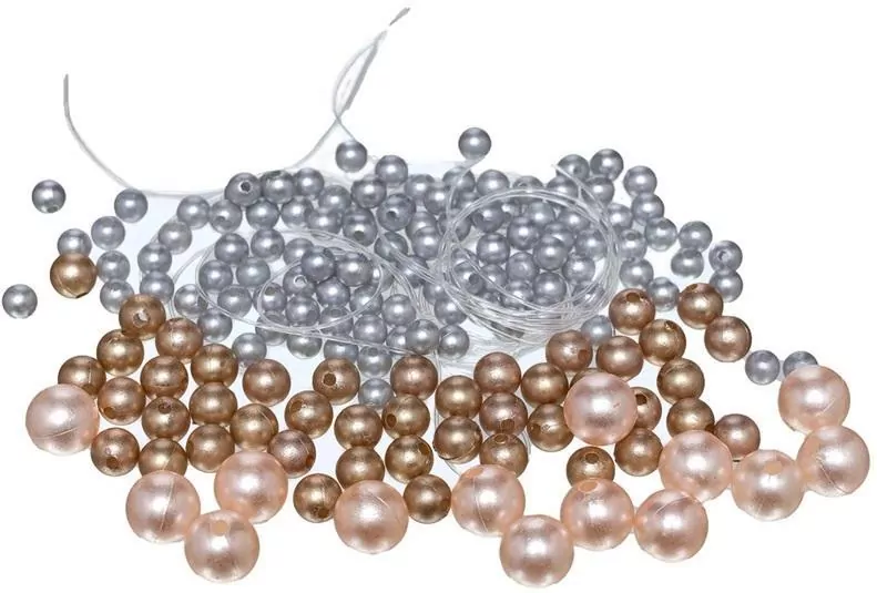 Koraliki do nawlekania 3 kolory 12g - tantis.pl