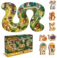 Puzzle 16 Who lives in the forest - tantis.pl