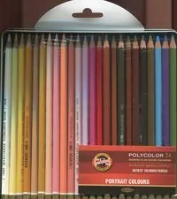 Kredki polycolor 24 KOL. "PORTRET" - tantis.pl