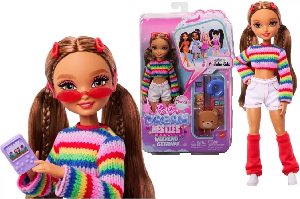 Barbie Dream Besties Weekendowy wyjazd + akcesoria - tantis.pl