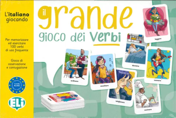 Il Grande Gioco dei Verbi. Język włoski. Gra językowa - tantis.pl