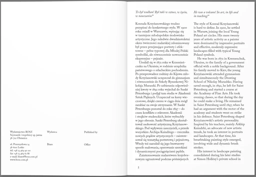 Krzyżanowski. Malarstwo - tantis.pl