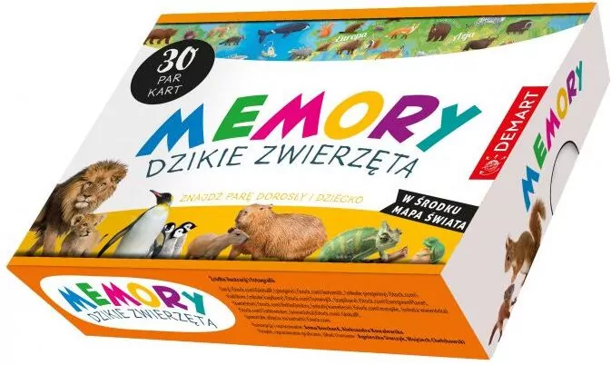 Memory. Dzikie zwierzęta - tantis.pl