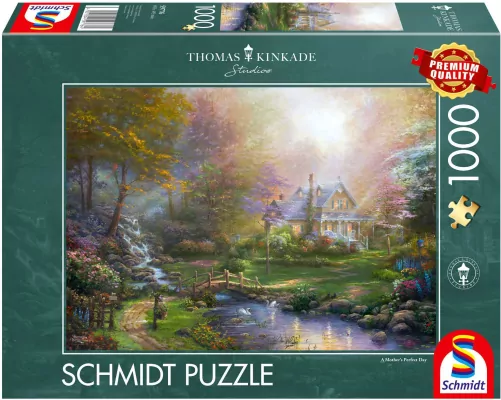 Puzzle PQ 1000 Thomas Kinkade Idealny dzień G3
