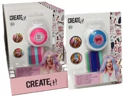 Create It!. Kreda do włosów + akcesoria, mix - tantis.pl