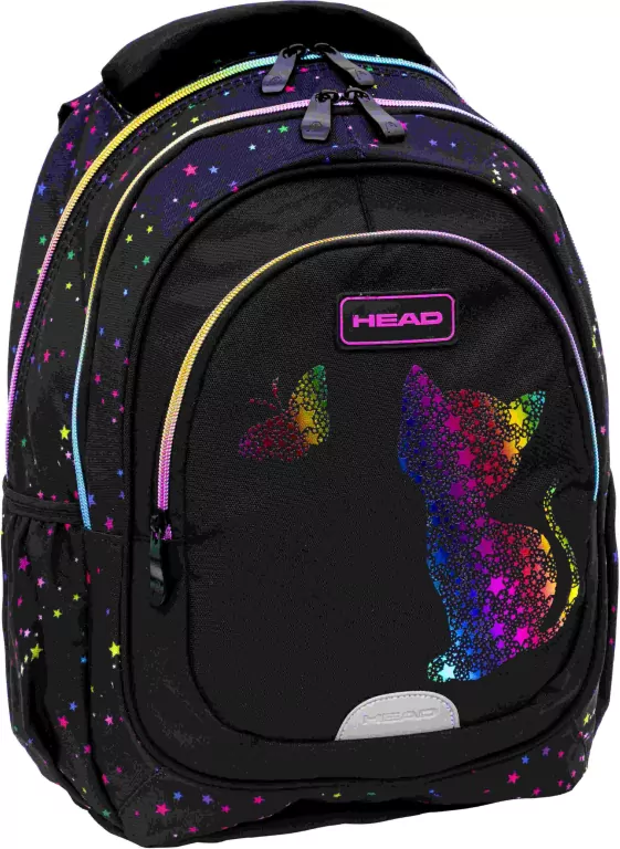 Plecak Head Golden Effect Rainbow Kitty AB330 - tantis.pl