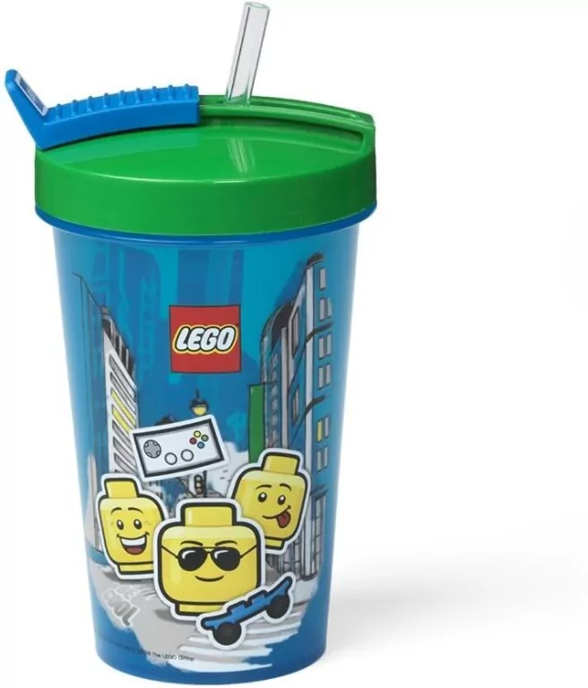 LEGO(R) kubek ze słomką Iconic Boy - tantis.pl