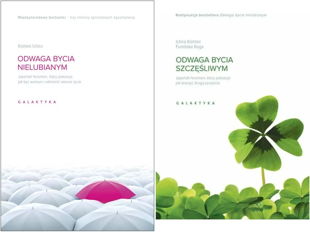 Pakiet: Odwaga bycia nielubianym / Odwaga bycia szczęśliwym - tantis.pl