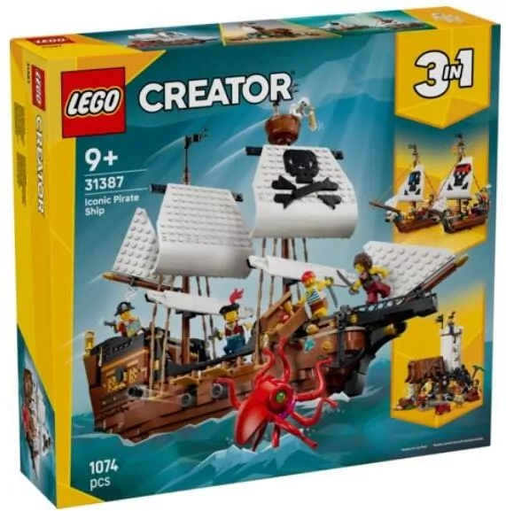 LEGO® Legendarny statek piracki 31387 - tantis.pl