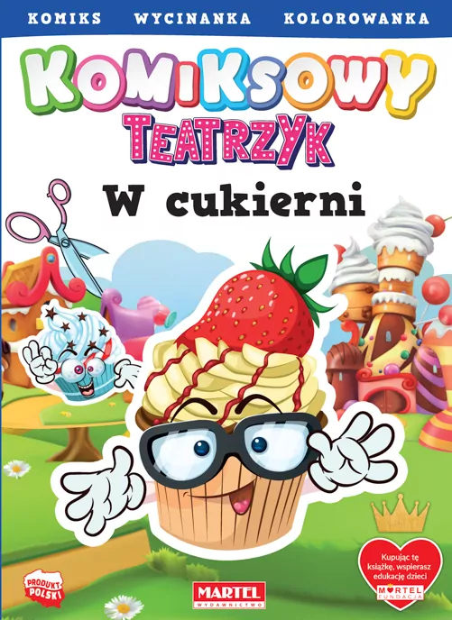 Komiksowy teatrzyk. W cukierni - tantis.pl