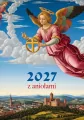 Kalendarz 2027 ścienny A4 z aniołami - tantis.pl