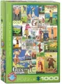 Puzzle 1000 Golf Around the World 6000-0933 - tantis.pl