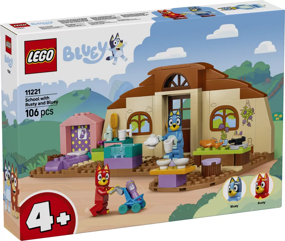 LEGO® Szkoła z Ryżykiem i Blue 11221 - tantis.pl