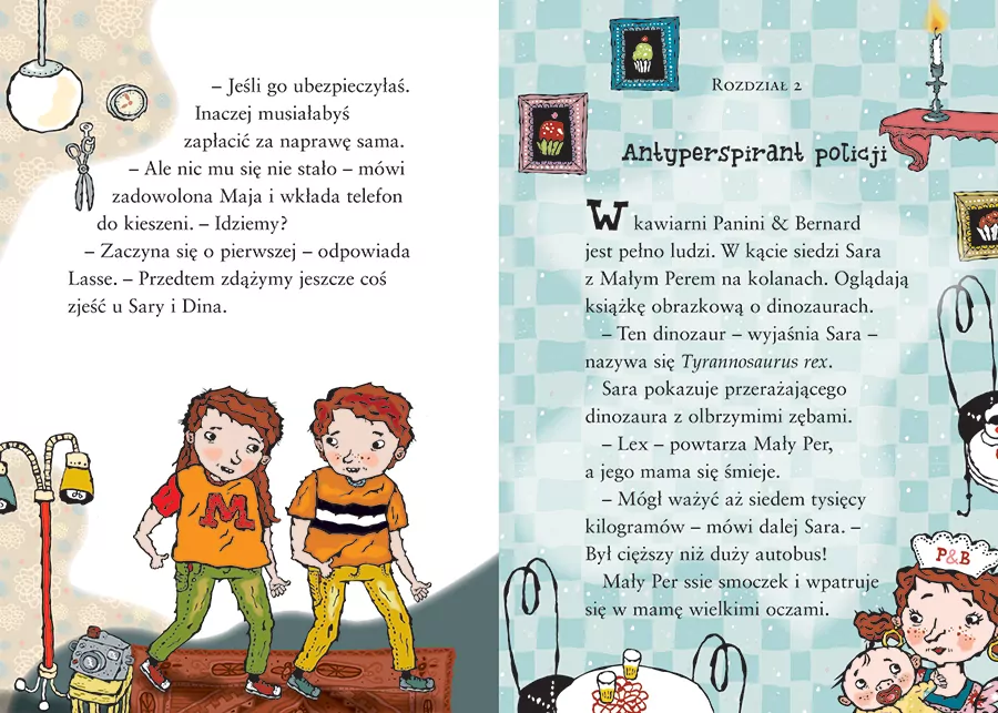Tajemnica dinozaura. Biuro Detektywistyczne Lassego i Mai. Tom 31 - tantis.pl