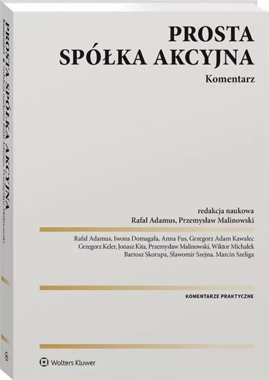 Prosta spółka akcyjna. Komentarz - tantis.pl