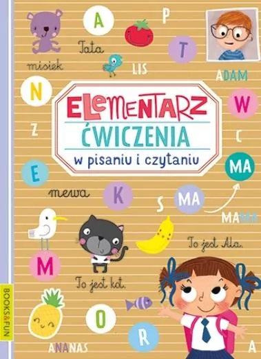Elementarz. Ćwiczenia w pisaniu i czytaniu - tantis.pl