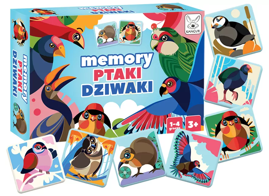 Memory Ptaki Dziwaki - tantis.pl